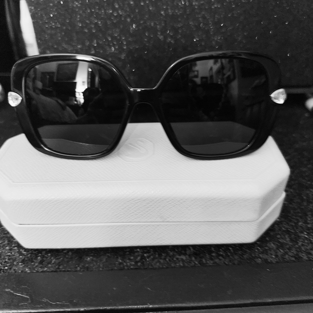 Swarovski Black Sunglasses